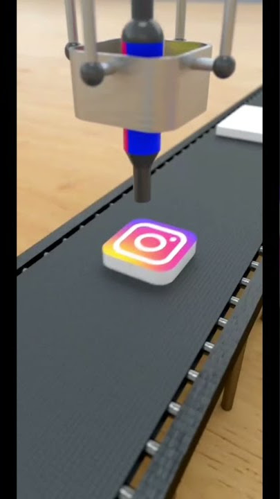 Instagram logo factory #shorts