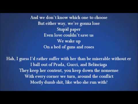 T.I Feat. Pink - Guns And Roses (Lyrics On Screen)