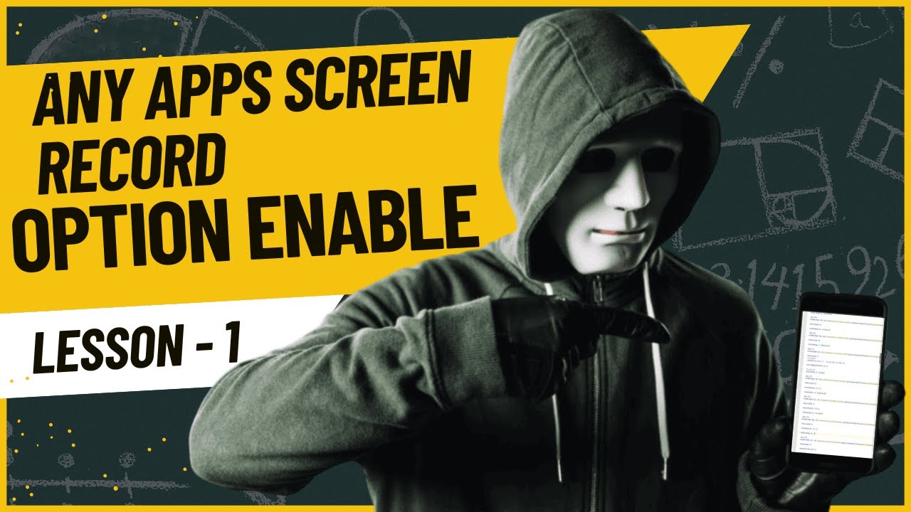 Any Apps ScreenShot & Screen record Enable Method By MT Manager - YouTube