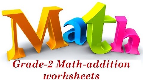 Class 2 Maths Addition recorded s-1  (0-99 without carryover)|Maths worksheets for grade 2