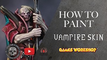 Miniature Painting Tutorial - Oscar Lars - Vampire Skin