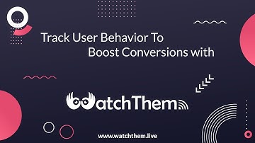 User Behavior Tracking To Boost Conversions with WatchThemLive