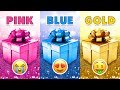 Choose Your Gift...! 🎁 Pink, Blue or Gold 💗💙⭐️ How Lucky Are You? 🤔