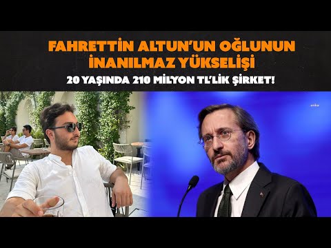 The Incredible Rise Of Fahrettin Altun S Son Timur Soykan Tells