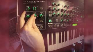 Roland System-8 Live Jam Tipp - Changing ARP TYPE while playing