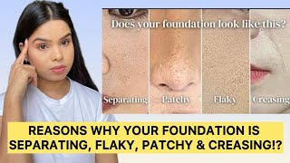 Why Your Foundation Looks Patchy, Flaky & Creases | Fix Foundation Mistakes! #makeupmistakes #makeup Wealth