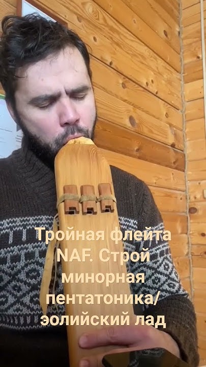Тройная флейта пимак #flute #пимак #рек #nativeamericanflute # ...
