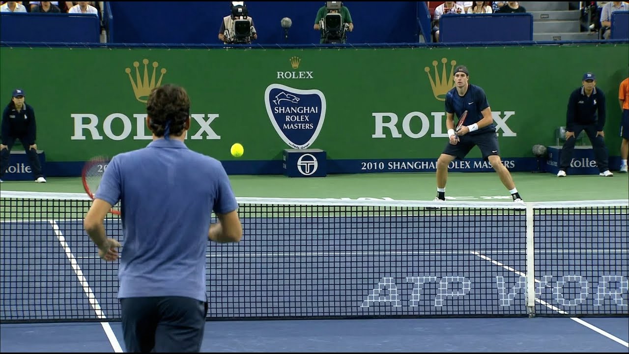 The Most Brutal & Accurate Tennis by Roger Federer (Super God Mode)