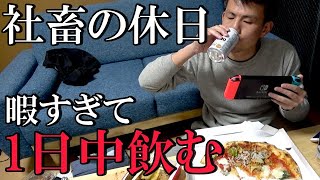 【リアル】暇すぎて1日中飲みまくる社畜の最高の休日【vlog】