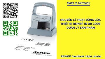 Nguyên lý hoạt động của thiết bị Reiner in QR Code quản lý sản phẩm