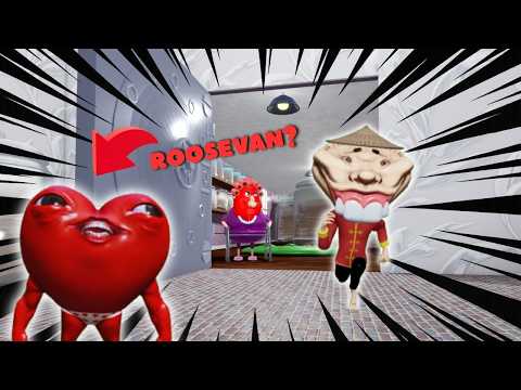 Don't get mad, old lady, you can't catch me! (Roosevan) #roblox