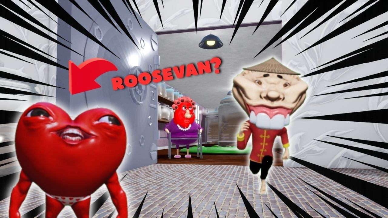 FICA BRAVA NÃO VELHA, VOCÊ NÃO ME PEGA!  (ROOSEVAN) #roblox