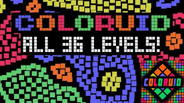 Coloruid - All 36 levels Walkthrough
