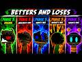 Sprunki Betters And Loses Phase 3 | Original vs Jabolob64 vs Mark vs Patrick vs Fedoki's Take