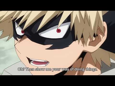 Bakugo Tolerating Todoroki My Hero Academia