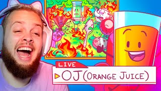 JUSTICE FOR BLUEBERRY! (Inanimate Insanity Season 3 Exit Interviews FULL REACTION)