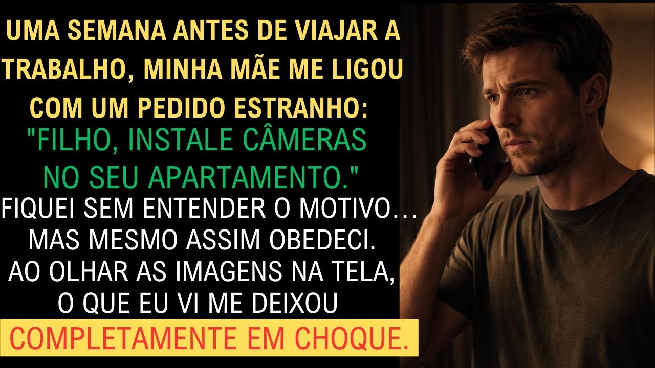 Minha mãe pediu para instalar câmeras… e a verdade que apareceu me devastou
