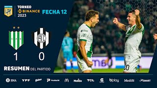 #TorneoBinance 2023 | Fecha 12 | resumen de Banfield - Central Córdoba