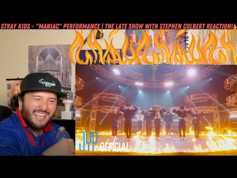 Stray Kids - Maniac Performance | The Late Show With Stephen Colbert Reaction!