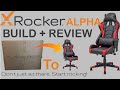 X rocker alpha officegaming chair assembly and review