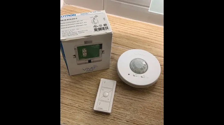 HOW TO PROGRAM LUTRON:Pair Pico Remote Switch with Lutron Occupancy Sensor and Power Pack!