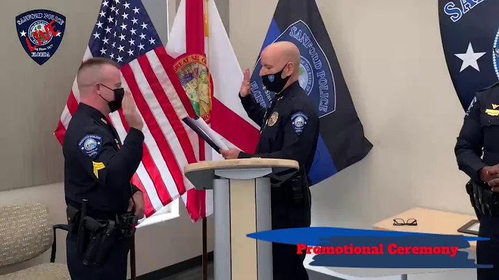 Promotional Ceremony - Sergeant Charles Gentry