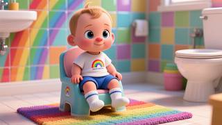 Potty Time Rainbow 🚽🌈 Fun Kids Song | Potty Training Nursery Rhyme for Toddlers screenshot 4