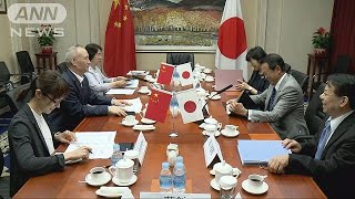 麻生財務大臣　中国副首相らと保護主義反対で一致(18/08/31)
