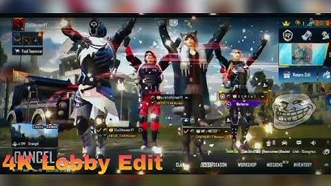 🔥GOD level 💞Best bgmi lobby video💥 | pubg lobby edit | Edit by TGoDNaveenYT