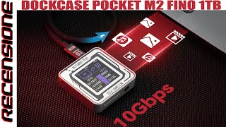 10 Gigabit per secondo in 4 CM ! RECENSIONE Dockcase Pocket m.2 Smart SSD Enclosure