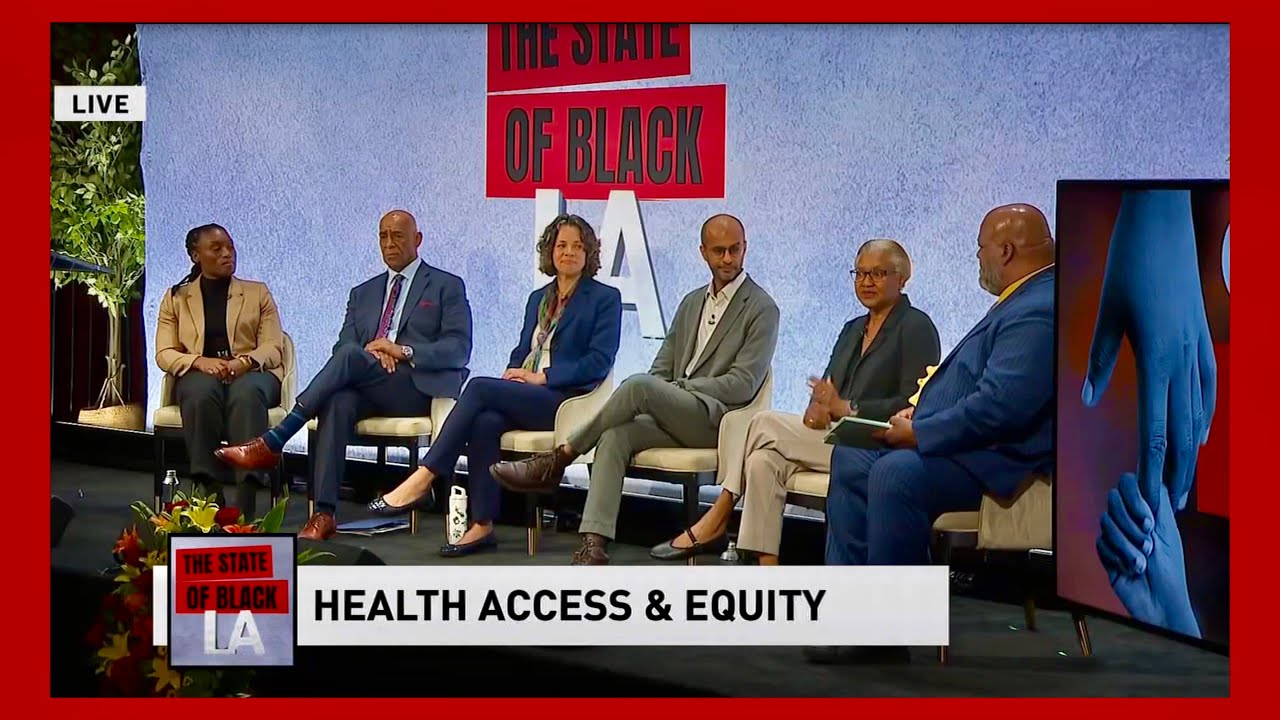 Health Access & Equity Curative Panel Discussion at State of Black LA 2024