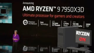 AMD Reveals New Gaming Processors [RYZEN 9 7950X3D, INSTINCT MI300, ALVEO V70] #ces2023 #amd