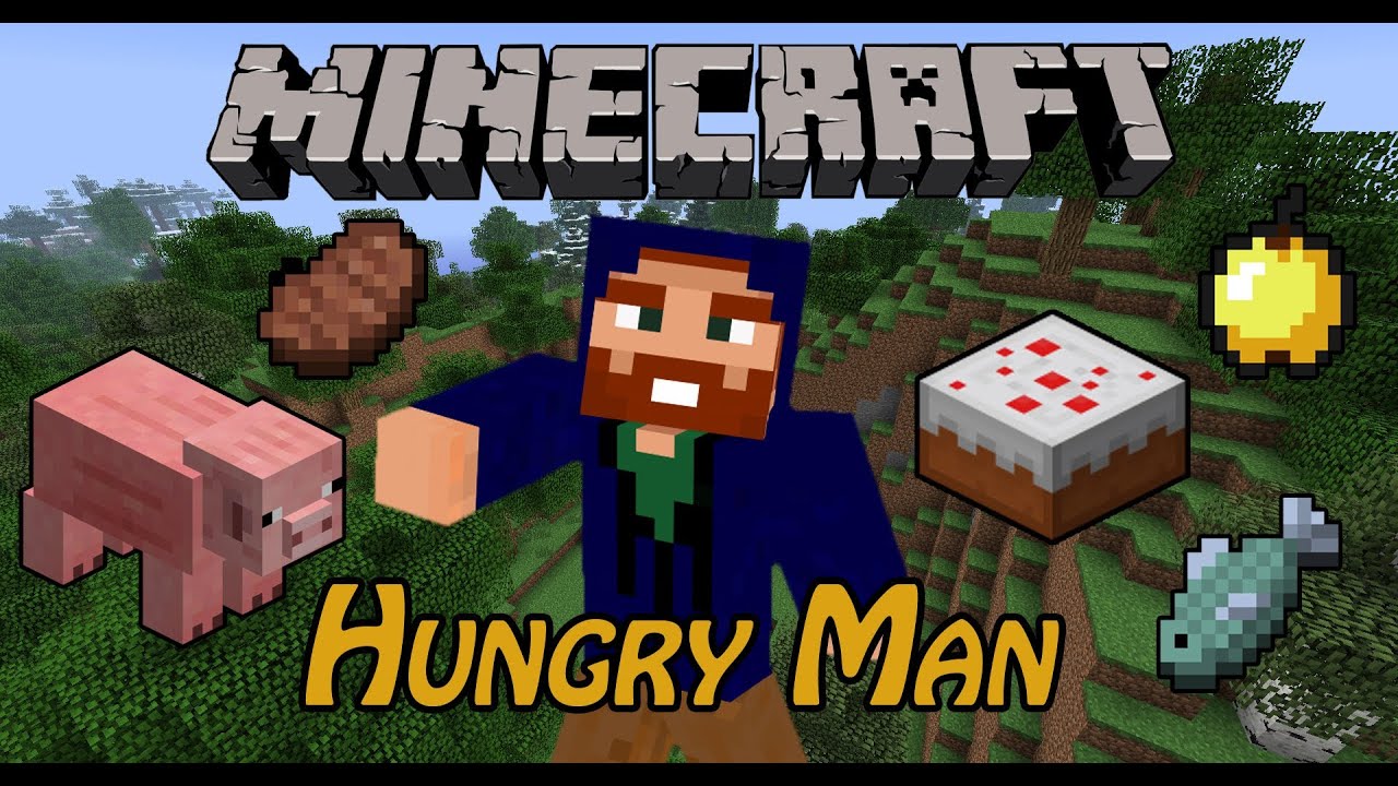 Minecraft Hungry Man Speed Challenge