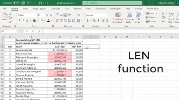 Excel Magic: How to Easily Find the Number of Characters in a Cell