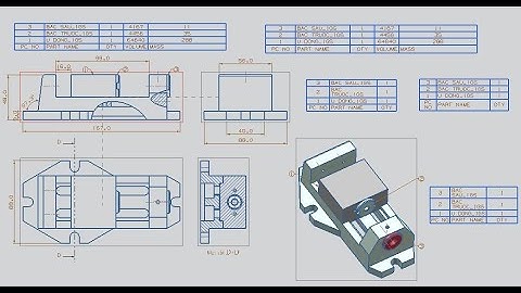Create multiple Parts List in NX Drafting (Tạo nhiều Pastlist trong NX Draffing) (Bài 15)