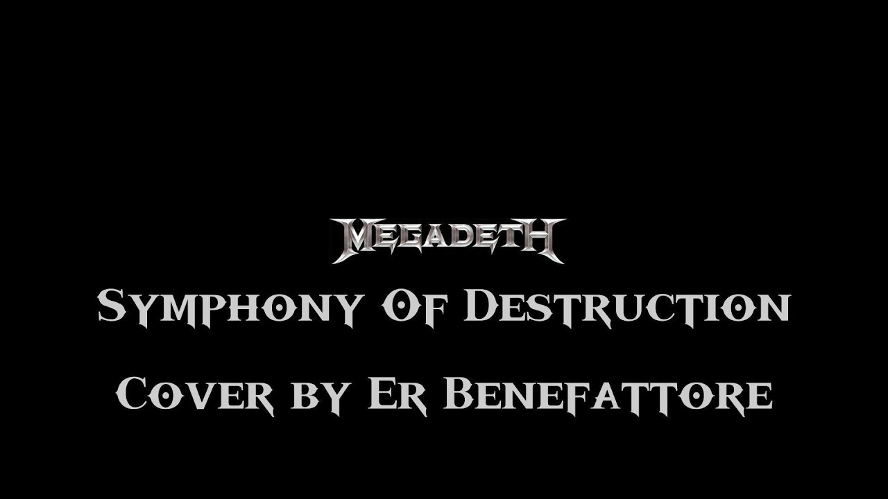 Symphony Of Destruction Guitar Cover YouTube