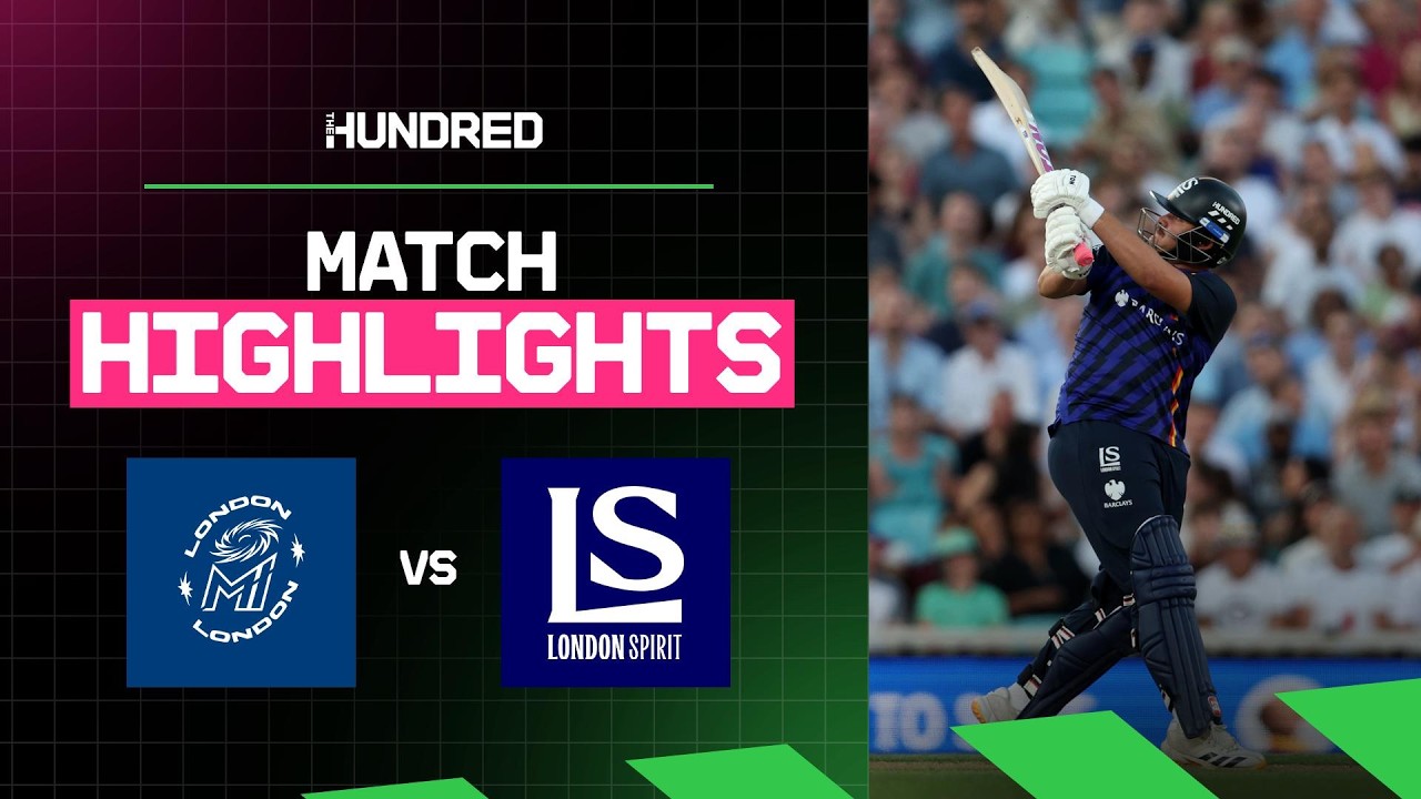 SERIOUS hitting 💥 | MI London vs London Spirit Highlights
