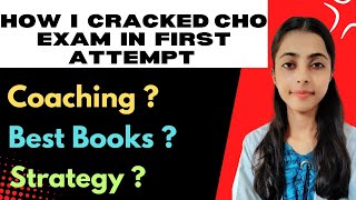 How to Crack CHO Exam in First Attempt | Best Books + Proven Strategy #communityhealthofficer   screenshot 1