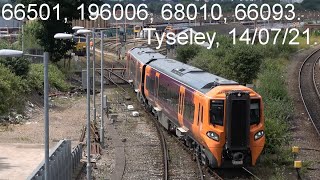 66501, 196006, 68010, 66093, Tyseley 140721.