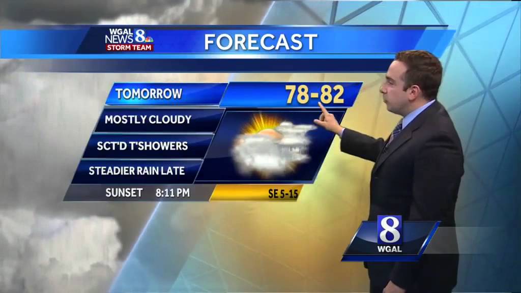 Rain Chances Increase for First Half of Week - YouTube