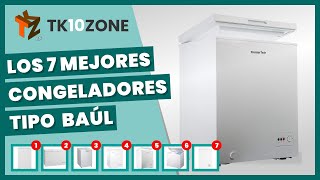 Los 7 mejores congeladores  tipo  baúl