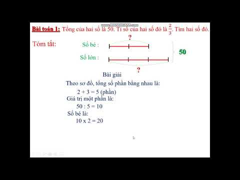 Bài 90. Tìm 2 số khi biết tổng và tỉ của 2 số đó