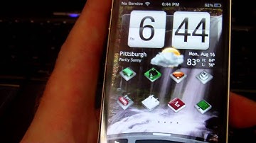 How to get Android Theme on iPhone 4 NEW!!