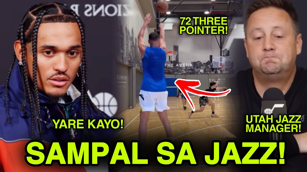 "SAMPAL SA UTAH JAZZ" Ang gagawin ni Jordan Clarkson sa Knicks! At Thompson 72 na tres walang mintis