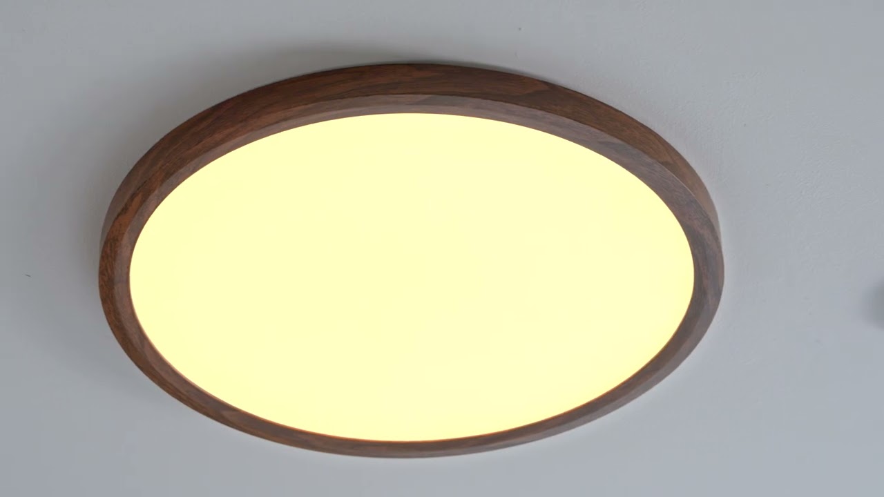 Ultrathin Round Ceiling Light – Sleek Profile, Gentle Ambient Glow