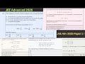 Problems from the JEE Advanced 2025 Paper 1 | Single and Multi Options Correct