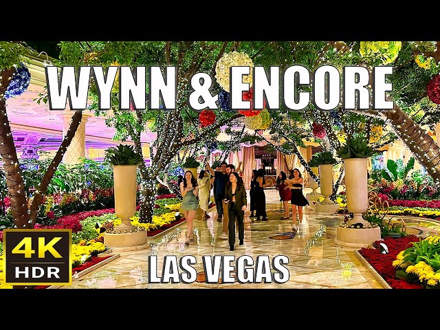 Wynn u0026 Encore Las Vegas Walk - March 2024 class=