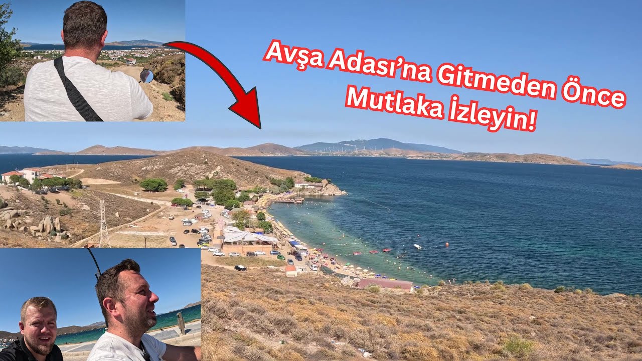 AVŞA ADASI TURU MOTOR KİRALAYIP ADANIN HER YERİNİ DOLAŞTIK