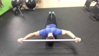 Prone Behind the Neck Press
