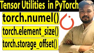 Tensor Utilities - Torch.numel, Torch.elementsize, Torch.storageoffset Guide Ali Han